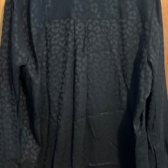 Ernest w baker black men’s cheetah shirt XL - Picture 4 of 4